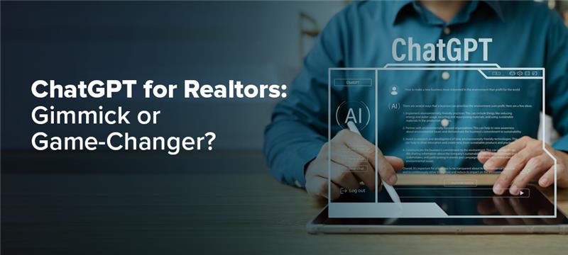 Real estate agent using ChatGPT for property listings
