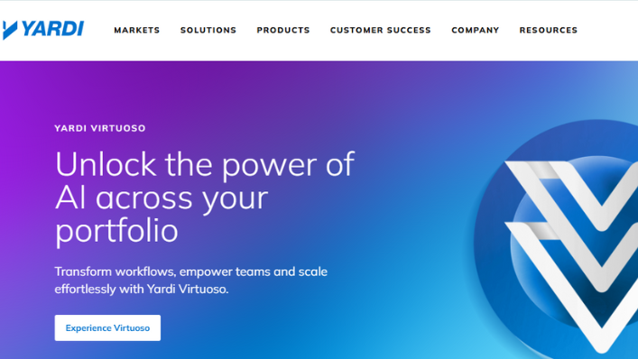 Yardi Virtuoso AI portfolio promotion