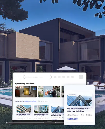 Custom Real Estate Website Design and Mobile App