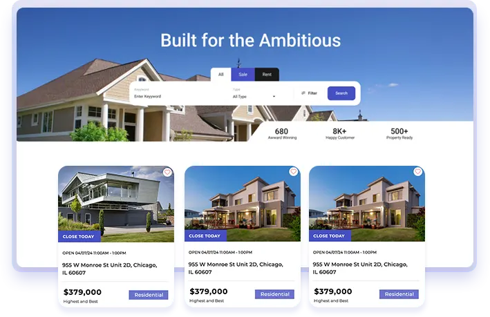 classic real estate online auction software