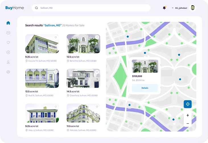 website for real estate agents